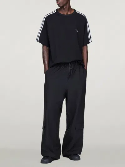 Y-3 T-shirt 3 Stripes In Black