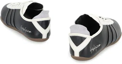 Y-3 Tokyo Leather Sneakers In Black