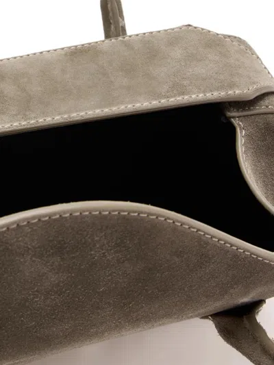 Yuzefi Double Handles Rectangular Shoulder Bag In Red