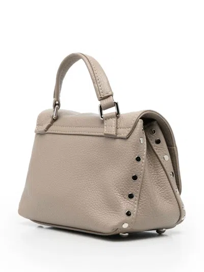 Zanellato "postina Daily" Baby Messenger Bag In Neutral
