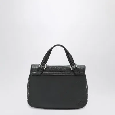 Zanellato Baby Black Postina Bag In Pattern
