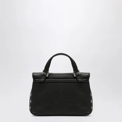 Zanellato Baby Black Postina Bag In Pattern