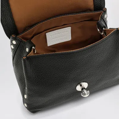 Zanellato Baby Black Postina Bag In Pattern