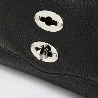 Zanellato Baby Black Postina Bag In Pattern