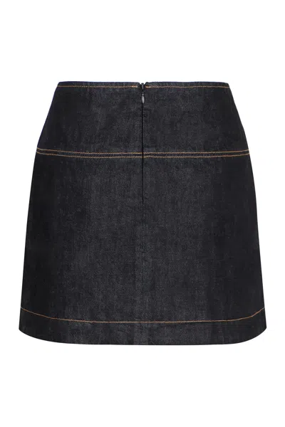 Zimmermann Denim Mini Skirt