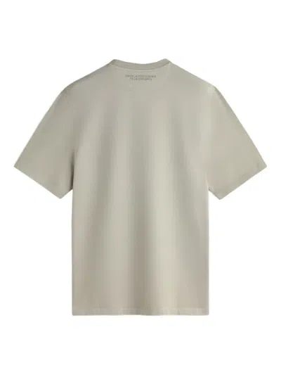 Les Héritiers Logo T-shirt In Neutral