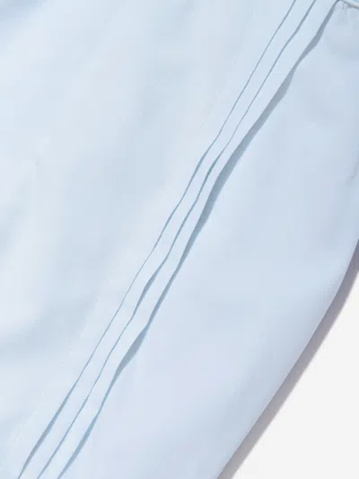 Sarah Louise Baby Boys Smocked Romper In Blue