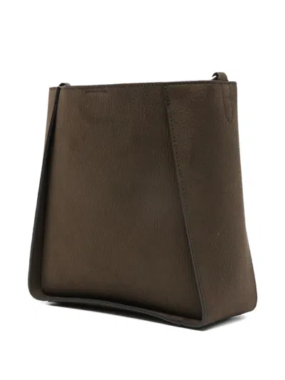 Stella Mccartney Logo-cutout Cross Body Bag In Brown