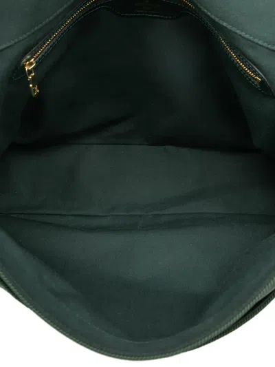 Pre-owned Louis Vuitton 2001 Taiga Dersou Crossbody Bag In Green