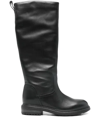 Carmens Zipped Boots In Black