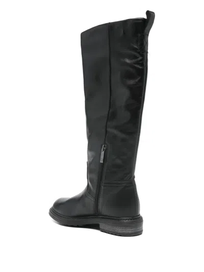 Carmens Zipped Boots In Black
