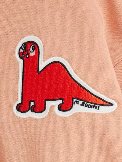 Mini Rodini Dinosaur-appliqué Sweatshirt In Neutral
