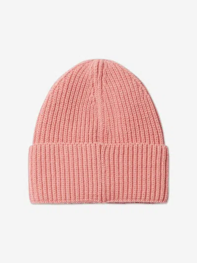 Calvin Klein Girls Monogram Rib Beanie In Multi