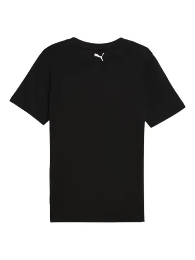Puma Shield Graphic T-shirt In Black