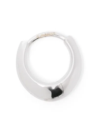 Shaun Leane Mini Sabre Hoop Earring In Silver
