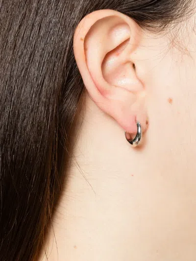Shaun Leane Mini Sabre Hoop Earring In Silver