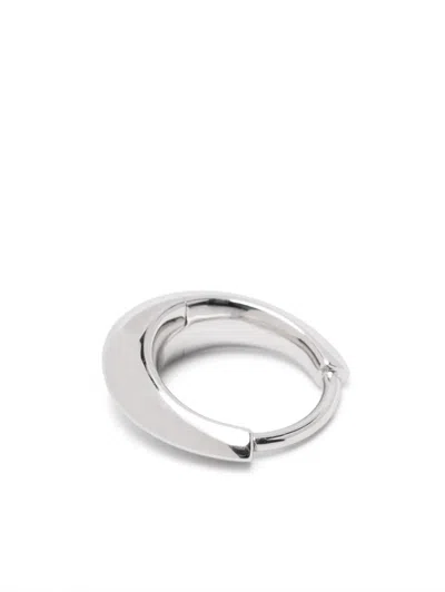 Shaun Leane Mini Sabre Hoop Earring In Silver