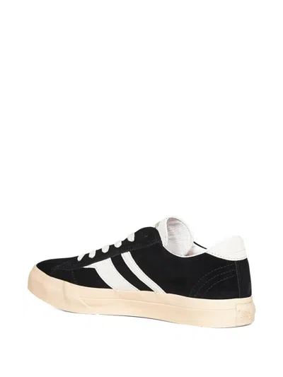 Pro-keds Suede Stripe Sneakers In Black