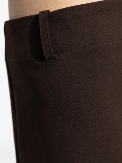 Samsoe & Samsoe A-line Mini Skirt In Brown