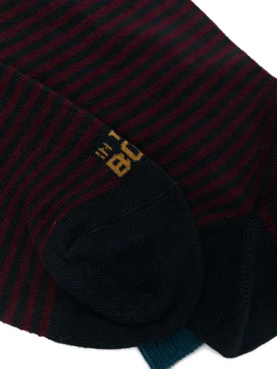 In The Box Stripe Classic New Socks In Red