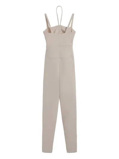 Live The Process Elastic Jumpsuits In Gray