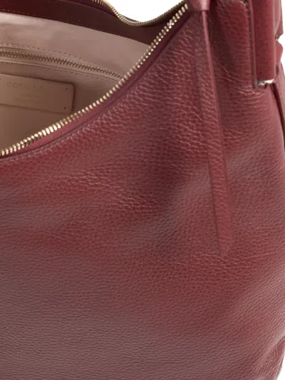 Coccinelle Rebekka Zip Tote Bag In Red