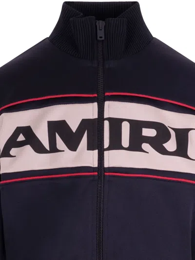 Amiri Sport Track Jacket In Blue