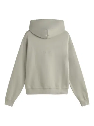 Les Héritiers Logo Hooded Sweatshirt In Neutral