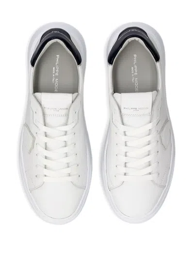 TEMPLE 皮质低帮运动鞋