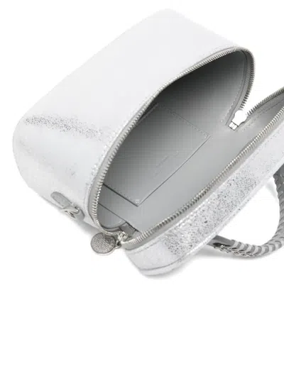 Stella Mccartney Zip-fastening Make Up Bag In Silver