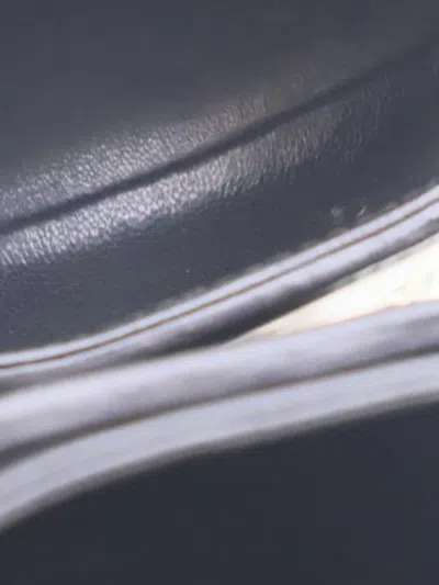 Pre-owned Chanel 2015-2016 Cc Lambskin Chain Around Phone Holder Crossbody Bag In Black