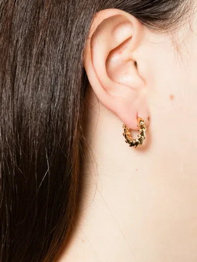 Shaun Leane Mini Serpent's Trace Hoop Earring In Gold
