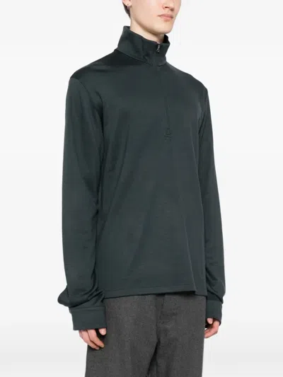 Rier Polar Sweatshirt In Green