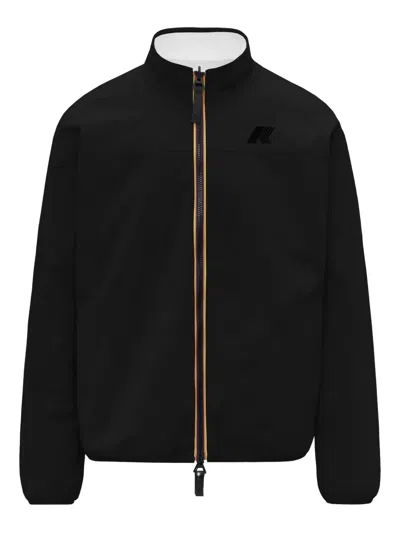 K-way Zip-up Jacket In Gray