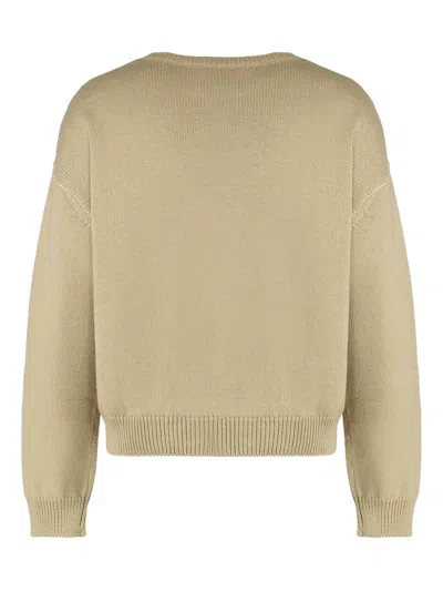 Apc Logo Sweater In Neutral