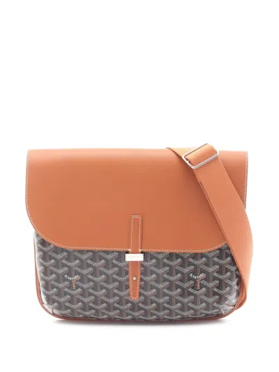 Pre-owned Goyard 2010-2025 Ine Coursier Messenger Bag Shoulder Bag In Black