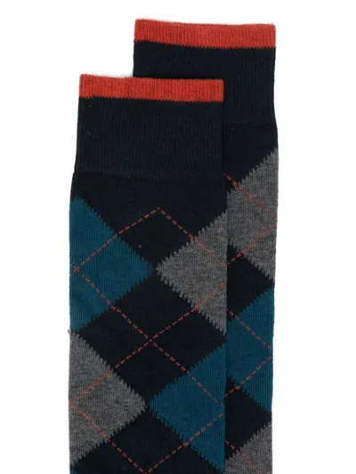 In The Box Argyle Socks In Multi
