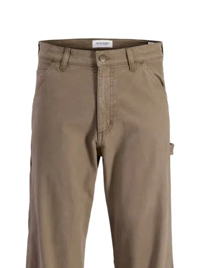 R.d.d. By Jack Jones Patch Trousers In Brown