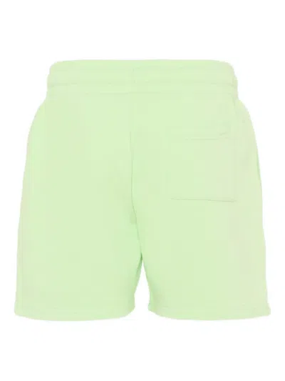 Casablanca Logo-detail Drawstring Shorts In Green
