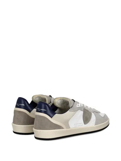 Philippe Model Pgal Perforated Patch Trainers In White