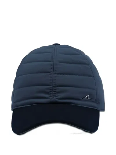 Paul & Shark Quilted Baseball Cap In Blue