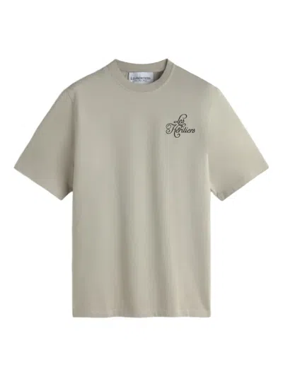 Les Héritiers Signature T-shirt In Neutral