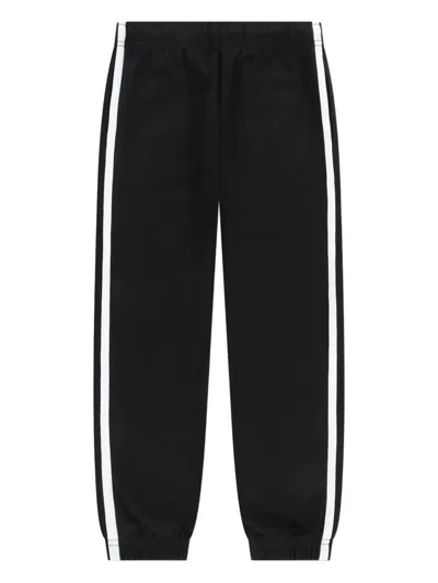 Lacoste Side Stripe Tracksuit In Black