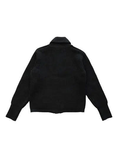 Chrome Hearts Cashmere Cross-patch Cardigan In Black