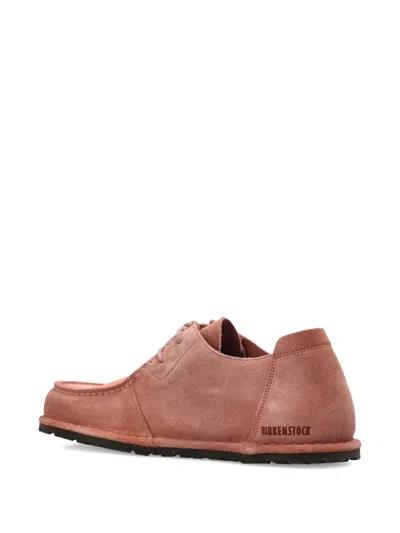 Birkenstock Utti Lace-up Suede Loafers In Multi