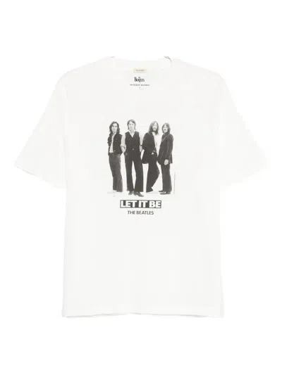 In The Box Neatles-print T-shirt In White