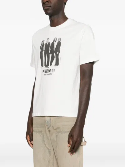 In The Box Neatles-print T-shirt In White