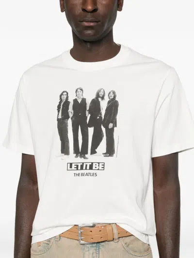 In The Box Neatles-print T-shirt In White