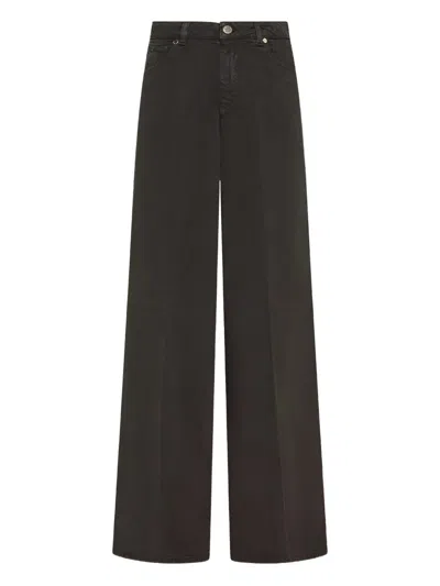 Cruna Taylor Wide-leg Trousers In Black