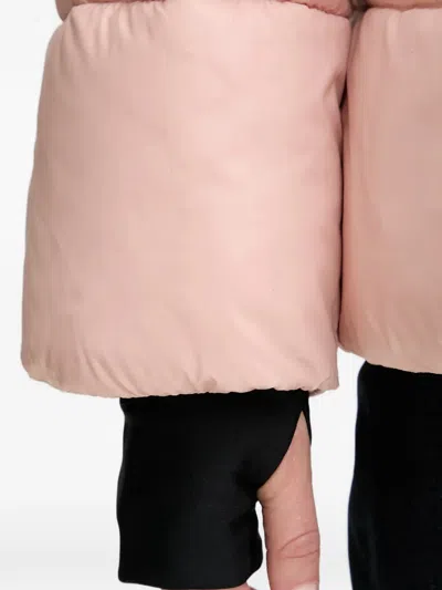 Geox Quilted-pattern Padded Jacket In Pink